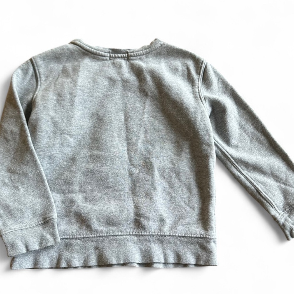Polo by Ralph Lauren Kids Gray Teddy Bear Sweatshirt Las Vegas - Picture 2 of 3